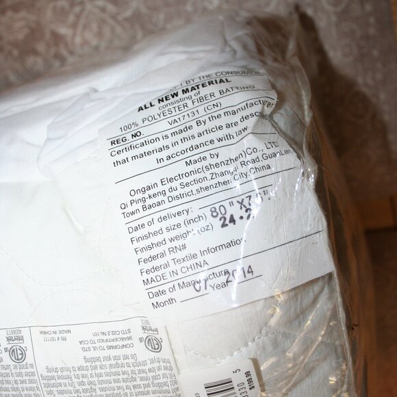 KING Biddeford Quilted Heated Mattress Pad Cover with (2) Digital Controllers - Picture 8 of 12